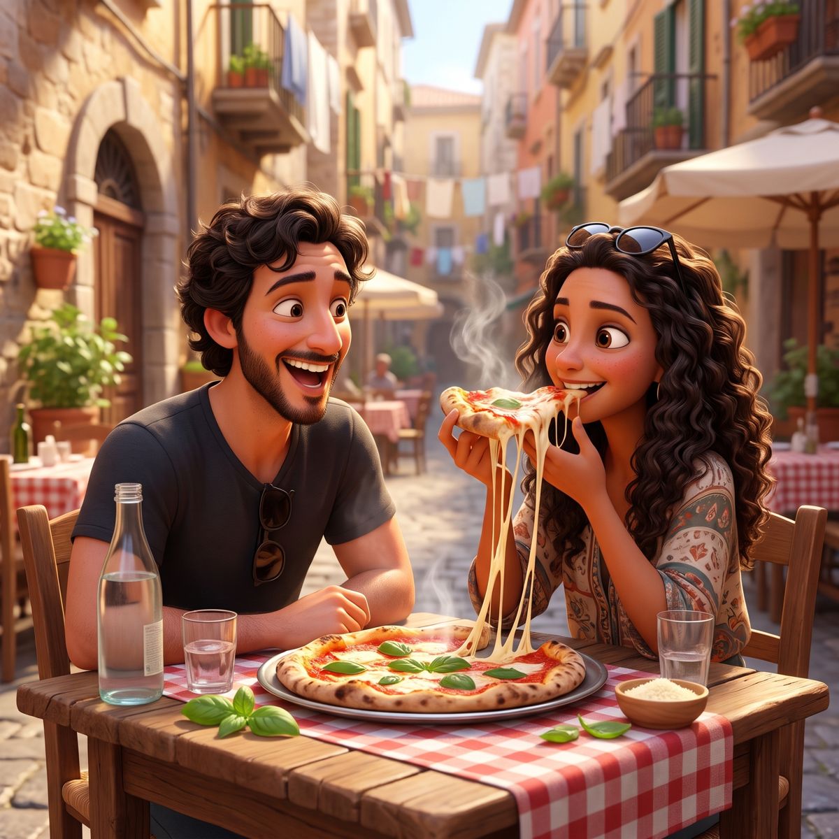 Cota "A primeira fatia de Pizza Napolitana"